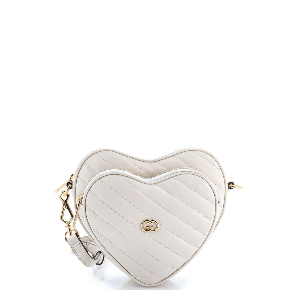 Gucci Interlocking G Heart Shoulder Bag #228541G16B
